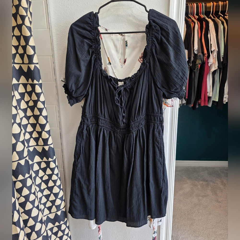 American Eagle Outfitters Black Mini Dress XL